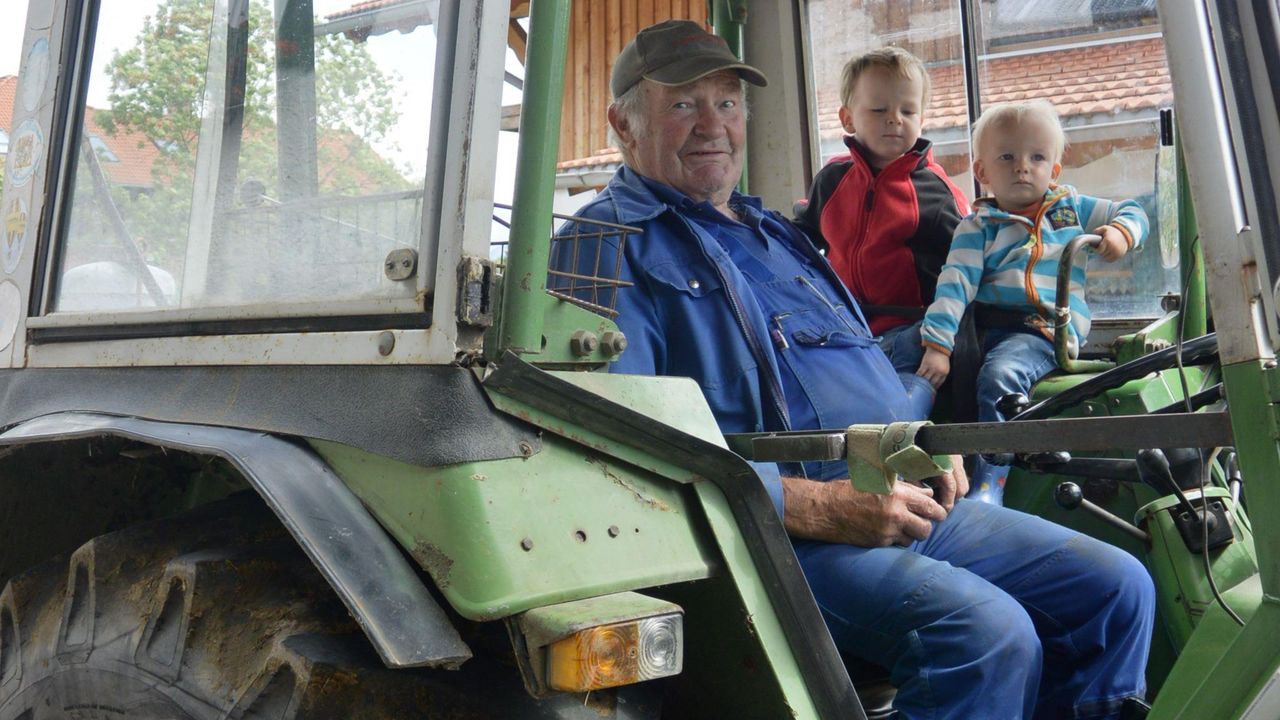 mit Opa Peter mit Opa Peter